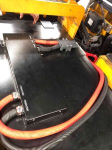 Xe nâng điện ngồi lái