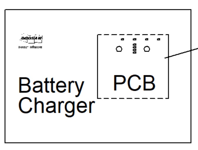 Mạch điều khiển máy sạc DOOSAN