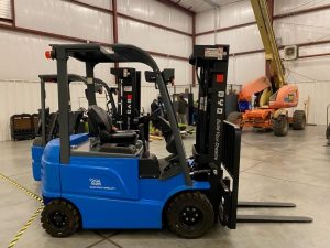 Cho thuê xe nâng điện 4 tấn Pin Lithium