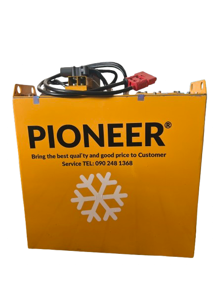 Pin lithium xe nâng kho lạnh bảo hành 6 năm