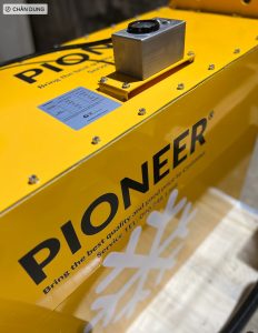 Pin lithium xe nâng kho lạnh không phát thải