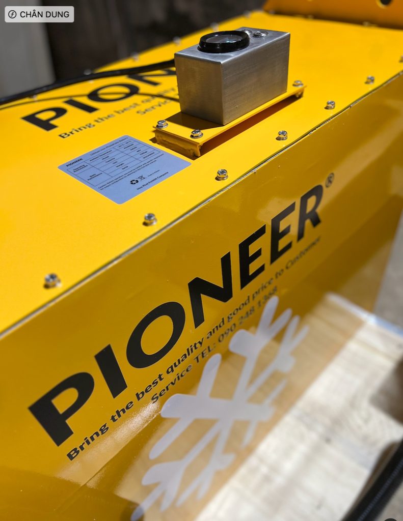 Pin lithium xe nâng kho lạnh không phát thải