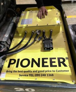 Pin lithium xe nâng kho lạnh logistics 3PL