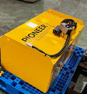 Pin lithium cho xe nâng STILL trong kho lạnh