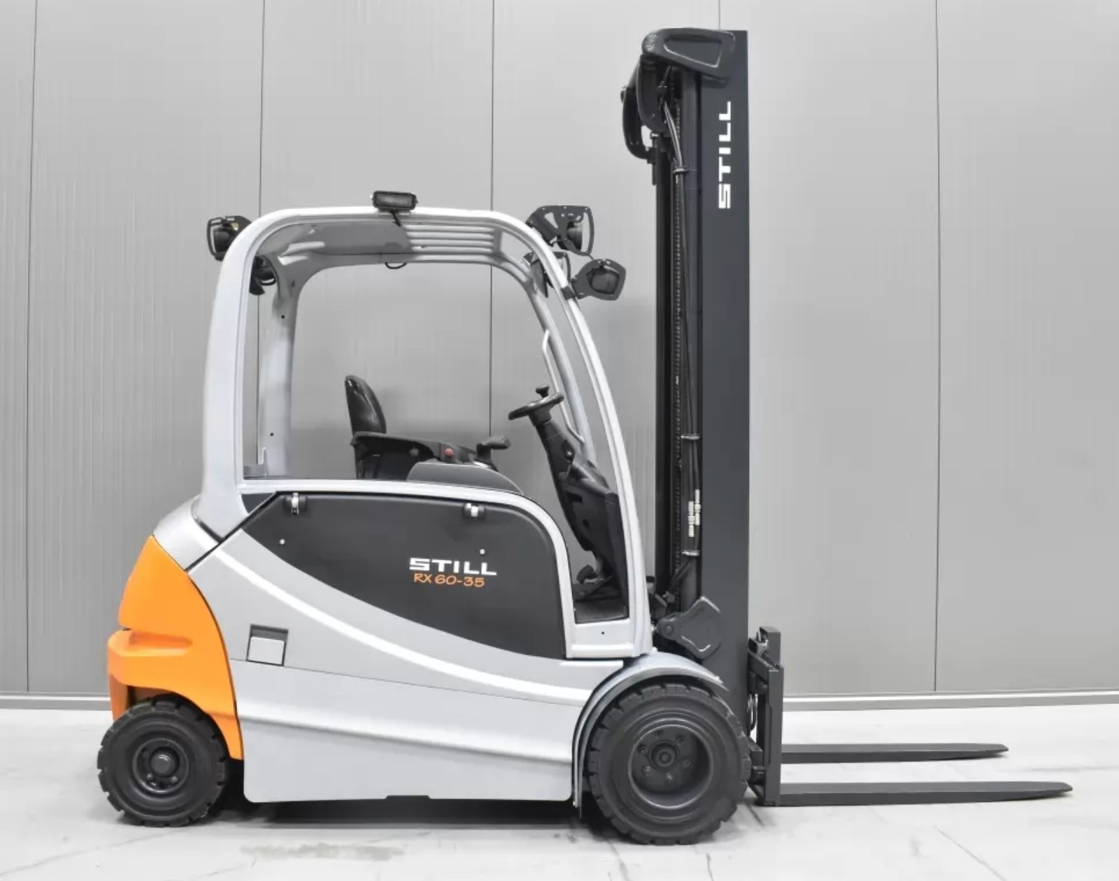 xe nâng điện ngồi lái still cho thuê